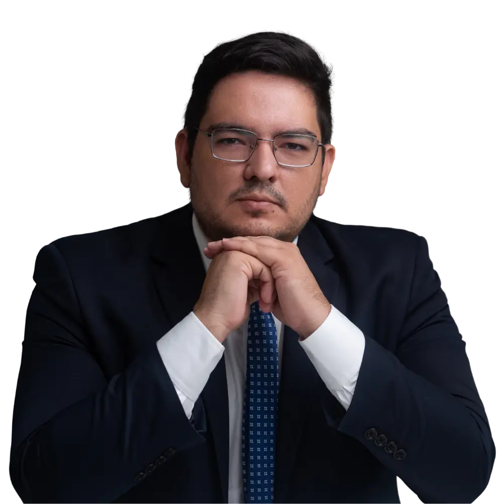 Retrato profissional do Dr. Stivel Carvalho.